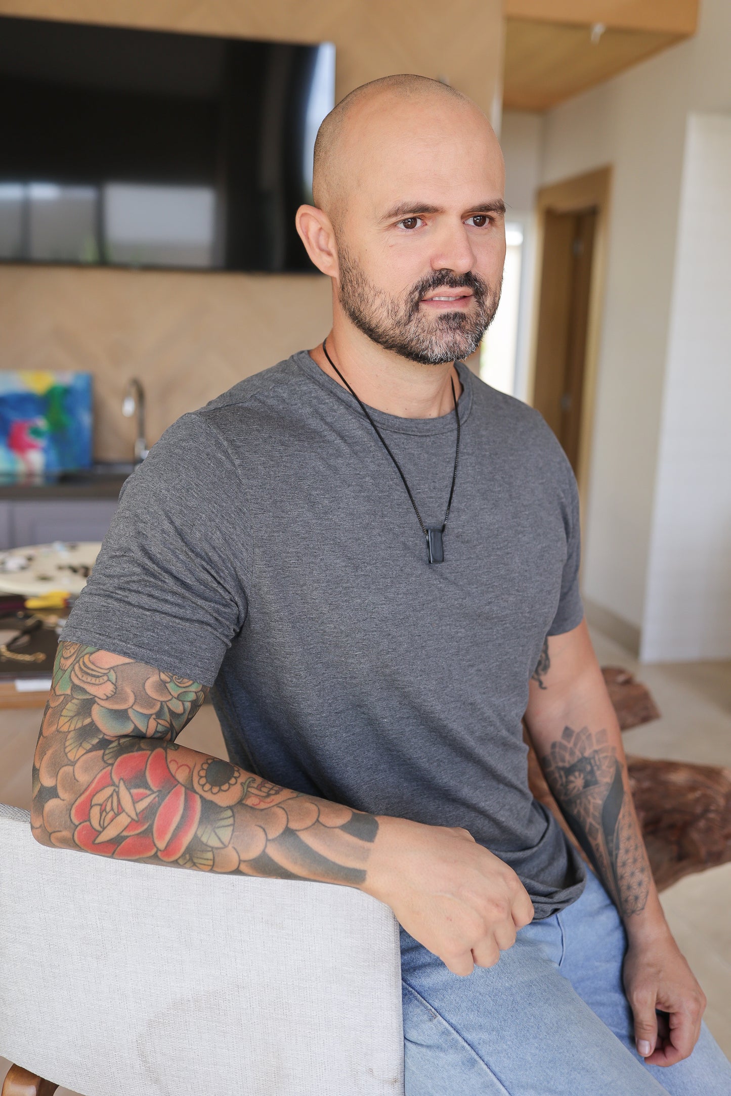 Joia Difusora Retângulo Masculina
